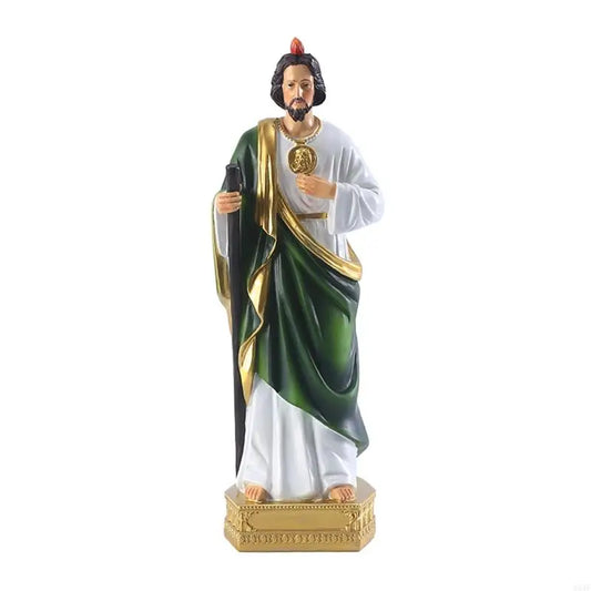 85WF Jude Statue Catholic Christian Hand Painted Holy Religious Figurine