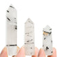 4-7cm Natural Crystal Point Column Energy Purification Reiki Healing Stone for Meditation Mindful Relaxation Home Decor Gift