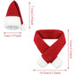 Red wine bottle decorations Christmas scarves and hats Christmas atmosphere decorations For wine bottles and beverage bottles