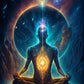 Universe Mysteries Meditation Chakras Indian Buddha Classic Religion Art Canvas Painting Abstract Figure Poster Print Home Decor