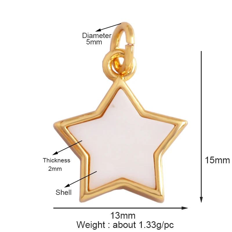Trendy Shining Moon Star Sun Tellurion Celestial Compass Charm Pendant Gold Colour, Jewelry Necklace Bracelet Making Supply S39