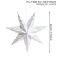 30-75cm Hollow Star Hanging Pendant Eid Mubarak Ramadan Decor 2025 Christmas Decor For Home Islamic Muslim Party Ramadan Kareem