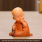 Mini Buddhas Statue Little Buddhists Monks Buddhism Figurine Zen Ornament Home Aquarium Tank Garden Yard Decoration