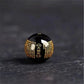 4A Red Black Agate Gilding Great Compassion Mantra Loose Beads Round Spacer Bracelet DIY Buddhist Wenwan Xingyue