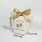 Customizable Hebrew Tefillin Favor Box with Blue Bow, Mazel Tov Gift Box for Jewish Boy Bar Mitzvah Shabbat Celebration