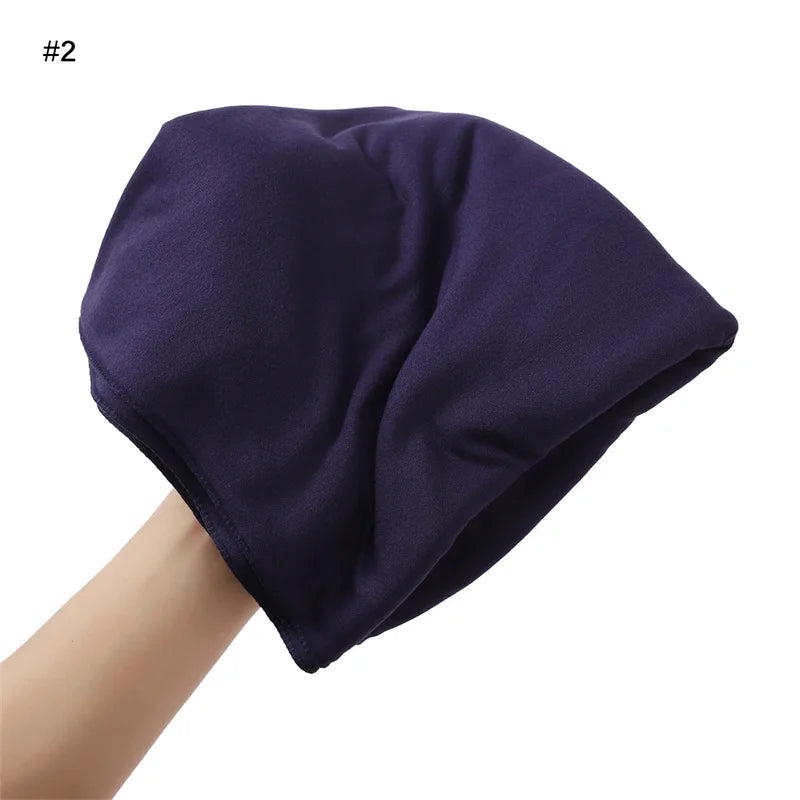 80*180cm Modal Rayon Cotton Muslim Jersey Hijab Women Solid Color Scarf Ramadan Long Shawl Plain Soft Turban Wraps Headband
