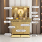 YFY Solid Wood Buddha Shrine Cabinet  Wealth Home Altar Incense Table God Worship Cabinet Shrine Altar Buddha Hall Cabinet
