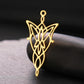 Dawapara Arwen Evenstar Pendant for Jewelry Sacred Geometric DIY Charms Blessings Symbol Stainless Steel Accessories