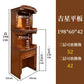ZMLSolid Wood Altar Cabinet Buddha Niche Clothes Closet Altar New Chinese Three-Layer Household Buddha Shrine