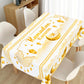 Ramadan Kareem Table Cover White Gold Ramadan Decor 2026 For Home Tablecloth Islamic Muslim Party Supplies Eid Al-Fitr Gift