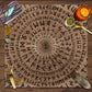 1pc Tarot card tablecloth, mysterious rune astrology altar cloth, witchcraft cabin decoration tablecloth, card game tablecloth