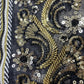 New Middle Eastern Women's Clothing: Elegant High-End Sequin Embroidered Black Robe, Loose and Comfortable for Commuting, Breathable Muslim Beach Vacation Cardigan, Mesh Cover-Up, Dubai Saudi Traditional Attire, Long-Sleeve S