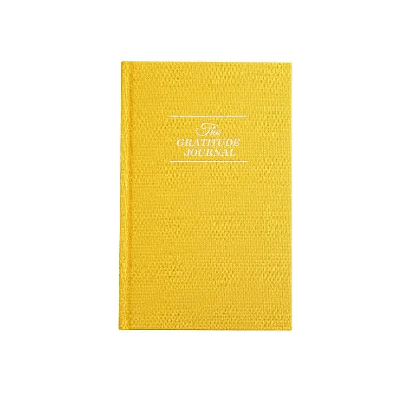 A5 Cloth Notebook Gratitude Book English Self Care Diary Daily Planner for Positive Mindfulness Practice