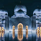 Islamic he Mosque Wall Art Canvas Prints Arbic Kaaba Al Masjid An Nabwi Islamic Canvas Poster Living Room Decor Paintings