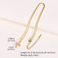 Vnox Christian Religion Necklaces For Women Men, Zircon Cross Pendant Charm Necklace, Classic Gold Plated Jewelry