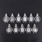 Empty Holy Water Jesus Bottle Religious Bottle Christian Baptism Supplies Refillable Portable Cosmetic Packaging Empty Bottle