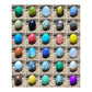 EG1-7 Mini Natural Stone Egg, Small Polished Egg Shaped Stone for Meditation Stress Relief Fidget Palm Desk Decor Gift