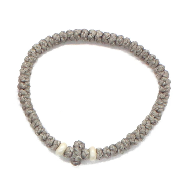 Adjustable Greek Orthodox Prayer Rope Bracelet Christian Religious Handchain Fine Craftsmanship Jewelry for Believers