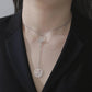 Double Amulet Protection Necklace witch Knot Pentagram Tetragrammaton Stainless Steel Protection Jewerly Wholesale