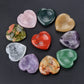 40mm Heart Crystal Worry Stone Palm Energy Therapy Reiki Healing Massage Quartz Meditation Pocket Gemstone Spiritual Thumb Flake