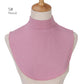 New Soft muslim women's neck cover modal jersey Full cover high neck turtle neck cover islamic clothing ladies clothes accessory