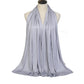 Premium Modal Cotton Jersey Hijab Scarf Muslim Long Shawl Women Plain Soft Turban Tie Head Wraps Africa Female Headband 170x60cm