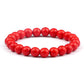 6/8/10MM Natural Stone Bracelet Red Pine Stone Prayer Beaded Bracelet Rosary Meditation Bracelets Men Women Yoga Jewelry Pulsera