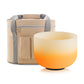 KVKA Chakra Frosted Quartz Crystal Singing Bowl For Meditation Yoga Healing