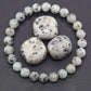 6/8mm Reiki Blue Apatite Bead Bracelet Men Women Natural Stone Blood Circulation Stimulate Enthusiasm Health Care Couple Jewelry