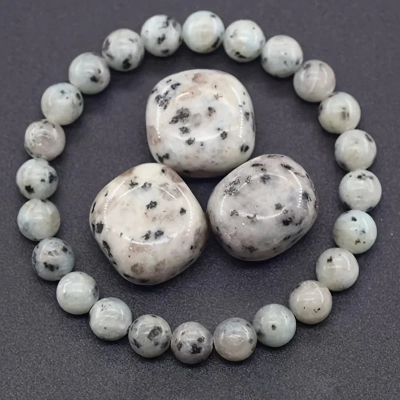 6/8mm Reiki Blue Apatite Bead Bracelet Men Women Natural Stone Blood Circulation Stimulate Enthusiasm Health Care Couple Jewelry