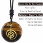 Hot Natural Crystal Quartz Cho Ku Rei Reiki Energy Symbol Pendant Ancient Spiritual Healing Necklaces Pendants Women Man Jewelry
