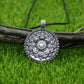 Om Yoga Lotus Flower Pendant Necklace Religious Buddha Mandala Meditation Spiritual Indian Jewelry