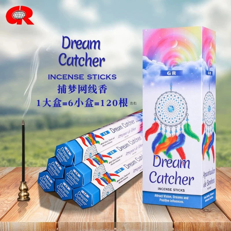 T68 20Pcs India Incense Sticks - Handmade Sandalwood/Lavender/Lemon Aromatherapy Sticks for Meditation