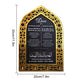 Elegant Islamic Decors Key Rack Stylish Key Organizers Hook with Islamic Motifs for Functional Home Decoration