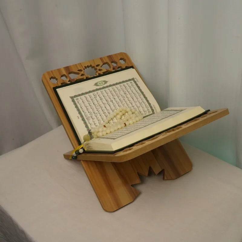 Density Board Scripture Reading Stand Book Recipe Reading Wood Art Study Room Reader Support Frame Bookshelf