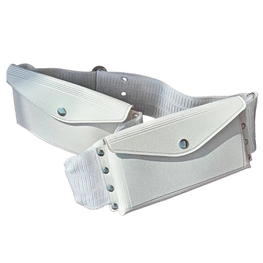 Arab Hajj Belt Waist Bag for Male Prayer Lightweight Arabian Hajj Fanny Pack Adjust Waist Pack Belt Pack with 2Pocket