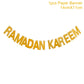 Umrah Mubarak Banners EID Mubarak Decoration 2025 for Home Bunting Banner Ramadan Kareem Islamic Muslim Party Eid Al Adha Gifts