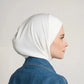 Milk Silk Modal Instant Muslim Hijab Inner Cap With zipper Underscarf Hijab Women Islam Turban Headband Ramadan Headscarf Cap