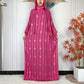 New Long Sleeves Two-Hat Abaya Loose Muslim Ramadan For Women Prayer Clothes Dubai Turkey Islam Dress African Kaftan Women Dress