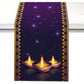 Hanukkah Menorah Table Runners Star of David  Jewish Holiday Fireplace Kitchen Dining Room Home Decor