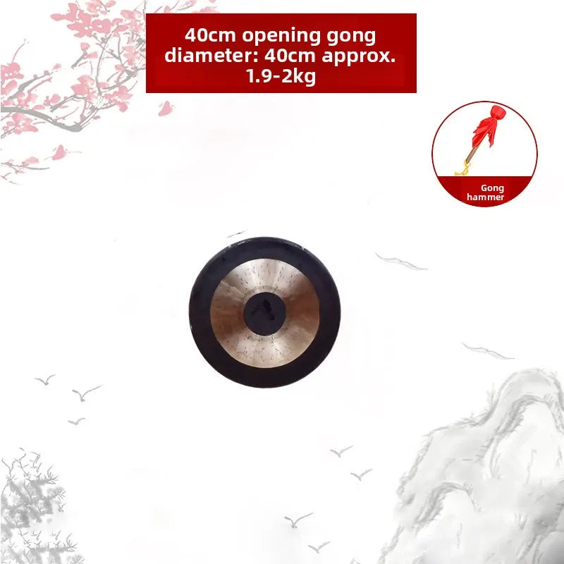 Copper Gong 16-80CM Handmade Gong Sound Healing Meditation Celebration Gongs Practice Cymbals Percussion Musical Instruments
