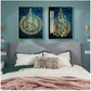 Decor Arabic Calligraphy Poster Print Home Decoration Ayat ul kursi Islamic Wall Art Canvas Painting Gift Muslim Wedding