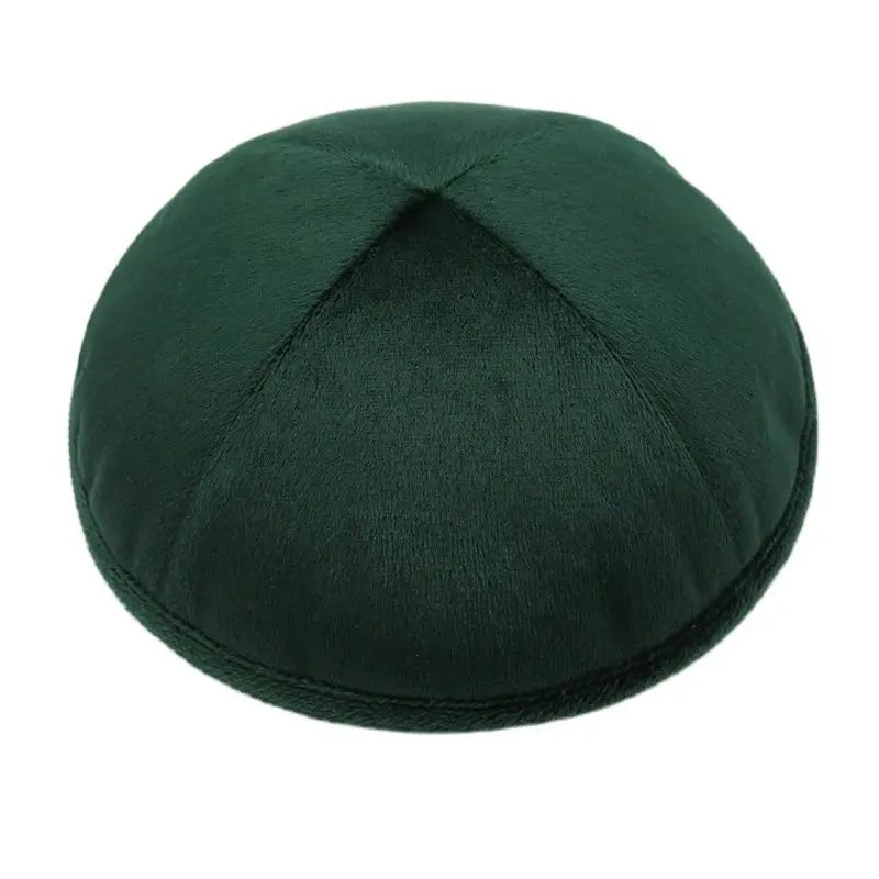 GIU 19cm Jewish Velvet Kippah Kippot Kipa Caps Skullies Beanies Yarmulke Kipot Dome For Wedding And Events