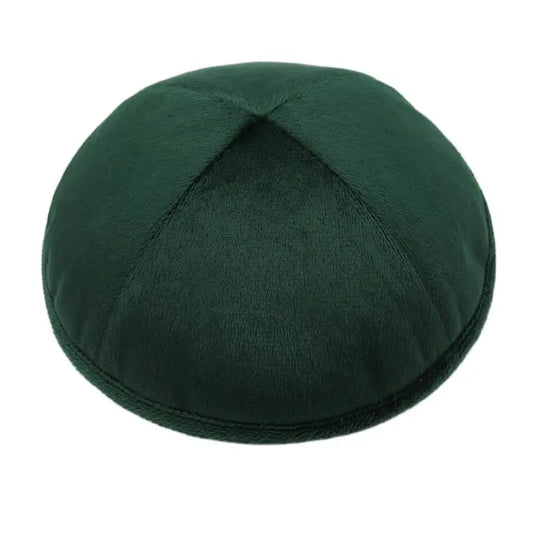 GIU 19cm Jewish Velvet Kippah Kippot Kipa Caps Skullies Beanies Yarmulke Kipot Dome For Wedding And Events