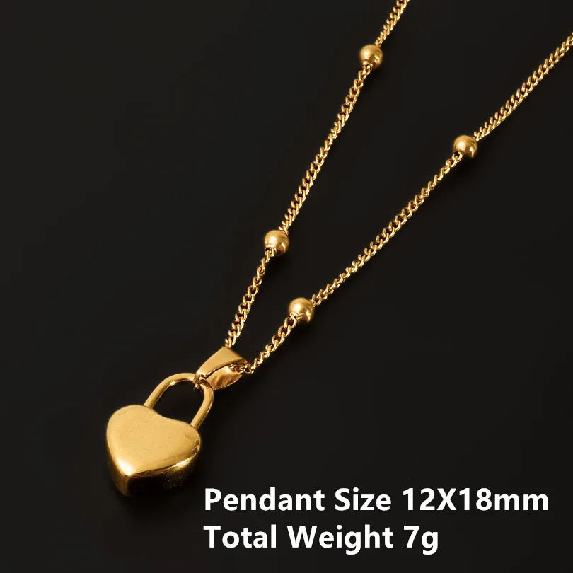 1Pc Religious Christian Catholic Sacred Heart Pendant Necklaces Stanless Steel Gothic Moth Textured Love Collares Jewelry