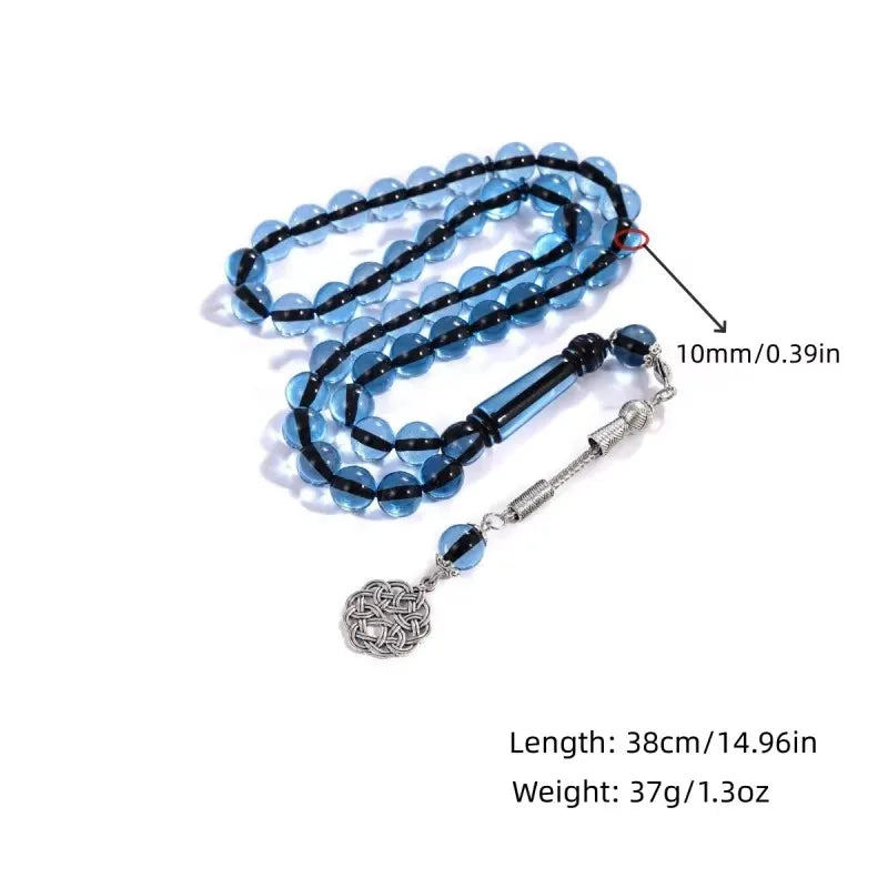 45pcs10mm gift box Mousselin prayer beads, Middle East Tesbiha prayer bracelet, Ramadan rosary gift