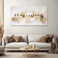 Beige Abstract Jesus Faith Canvas Print Poster Modern Minimalism Large Horizontal Art Prints Wall Art Christian Home Decor Gifts