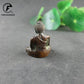 Exquisite Pure Copper Buddha Ornaments Trumpet Home Decoration Shakyamuni Brass Car Statues Bronze Buddha Figurines Gifts