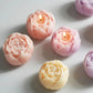 Rose Flower Shaped Soy Wax Candle Set of 4 Gift Box, Handmade Decorative Smokeless Candles for Home Decor,Birthday,Wedding Gifts