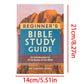 Bible Study Guide For Beginners With Mountain Cover Design Notebook Style Scripture Journal For Devotion Reading Plan And Notes
